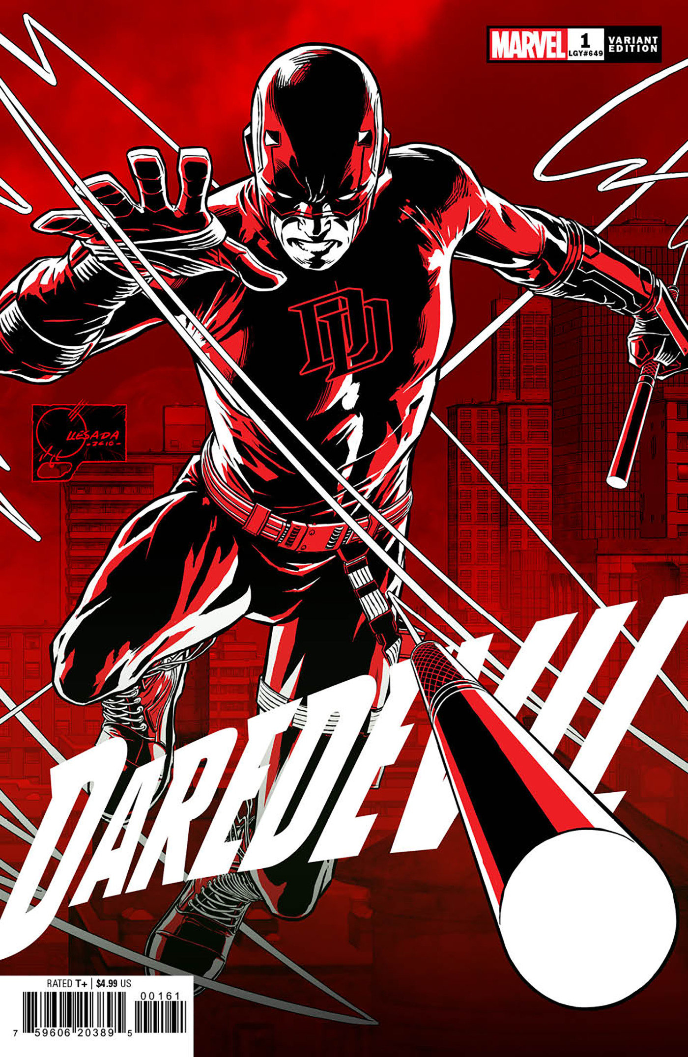 Daredevil #1 Quesada Hidden Gem Variant (2022)