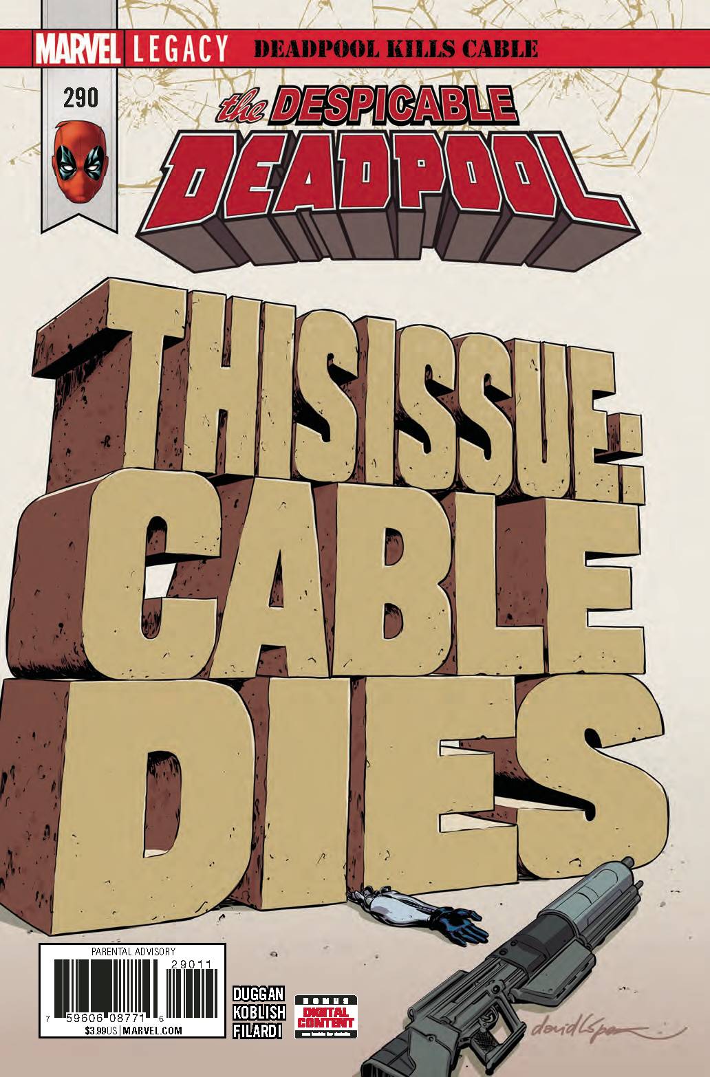 Despicable Deadpool #290 Legacy (2017)