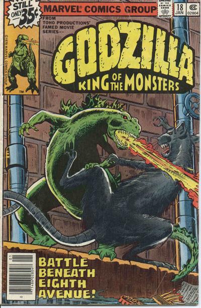 Godzilla #18 - Vg 4.0