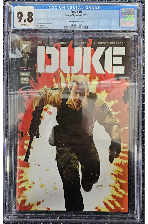 Duke #1 (2024) Steve Epting Cover Cgc 9.8
