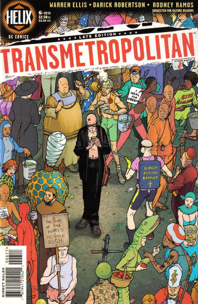 Transmetropolitan #6-Very Fine (7.5 – 9)