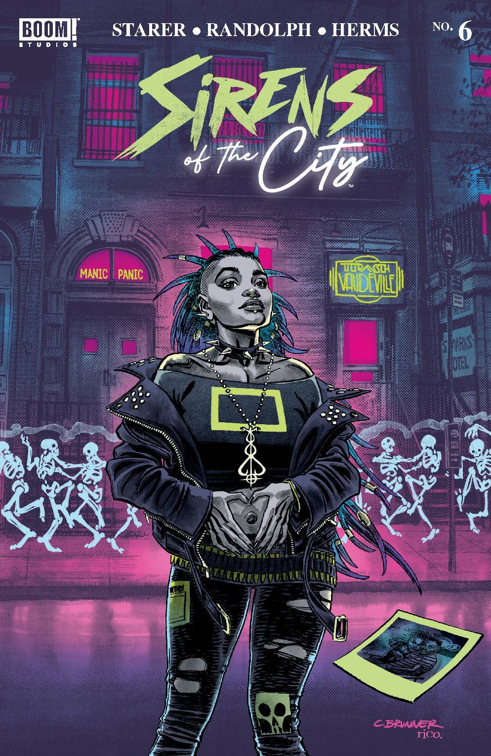 Sirens of the City #6 Cover E Last Call Reveal Variant (Of 6)