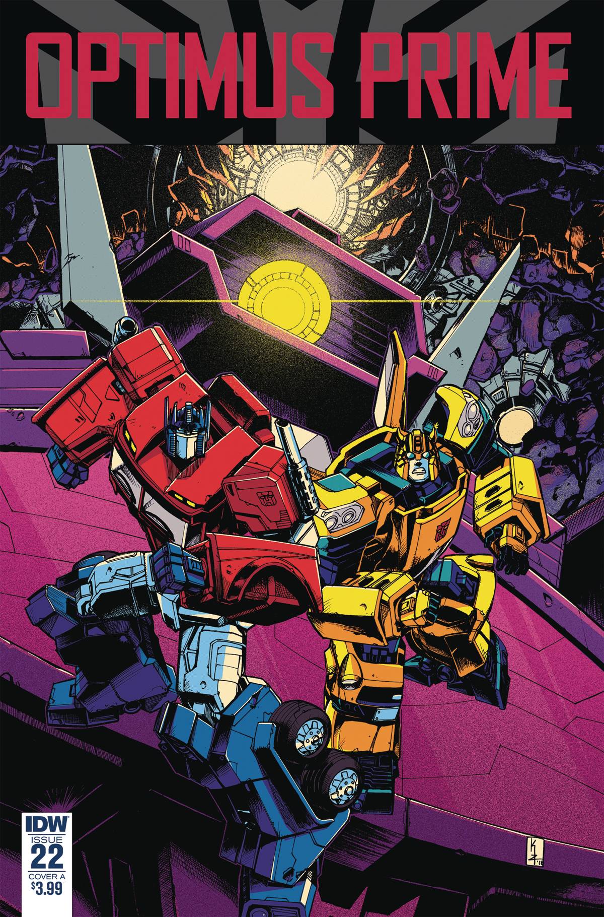 Optimus Prime #22 Cover A Zama