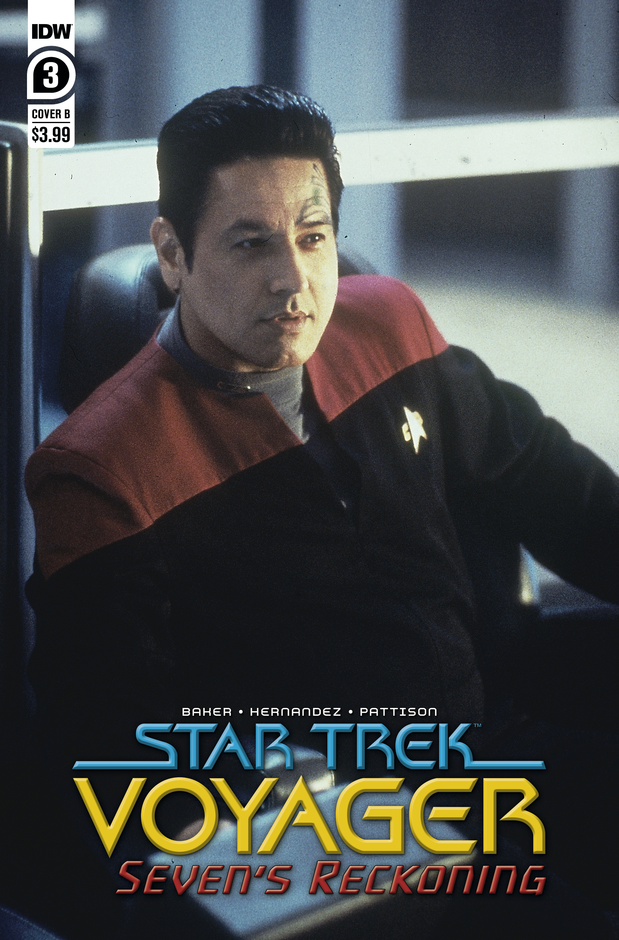 Star Trek Voyager Sevens Reckoning #3 Cover B Photo (Of 4)
