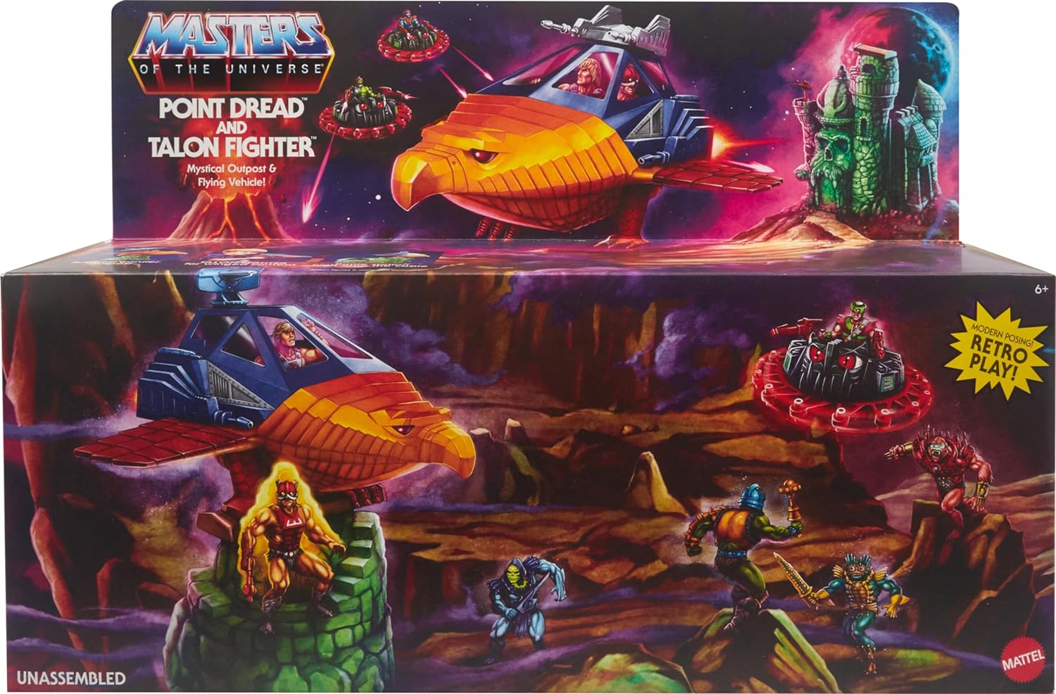 Masters of the Universe Talon Fighter With Point Dread Playset