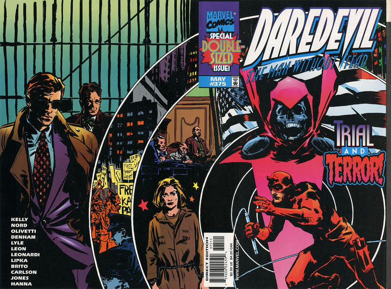 Daredevil #375 [Direct Edition]-Very Good (3.5 – 5)