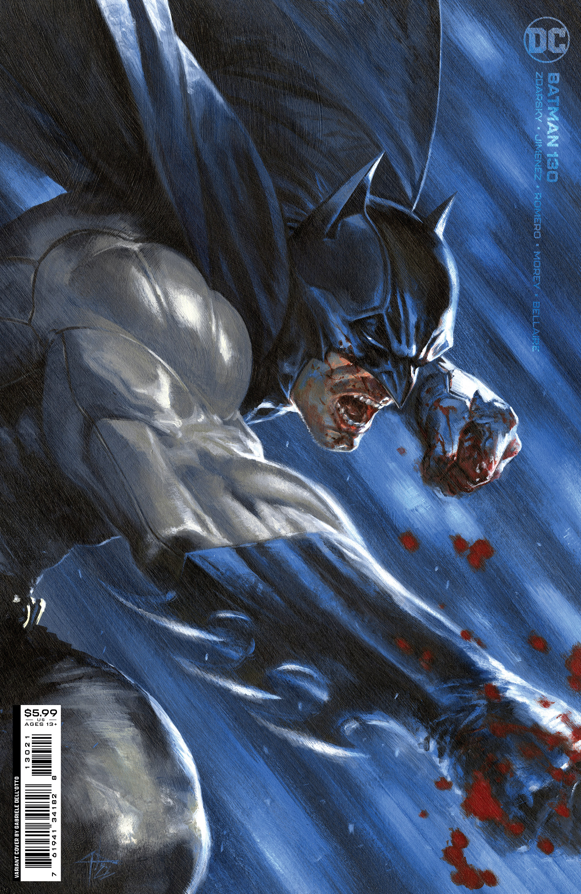 Batman #130 Cover B Gabriele Dell Otto Card Stock Variant (2016)