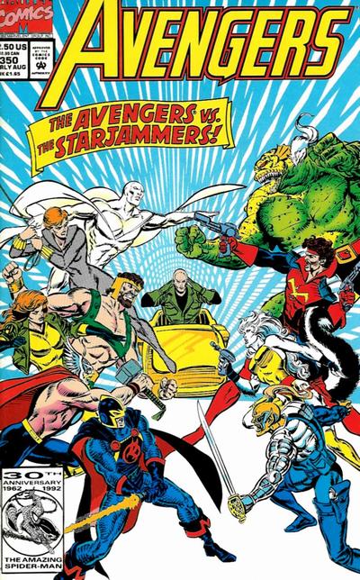 The Avengers #350 [Direct]-Fine (5.5 – 7)