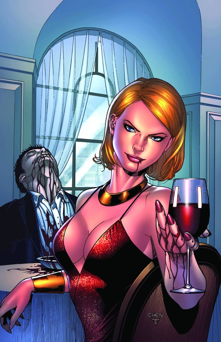 Grimm Fairy Tales Unleashed Vampires Eternal #2 B Cover Chen