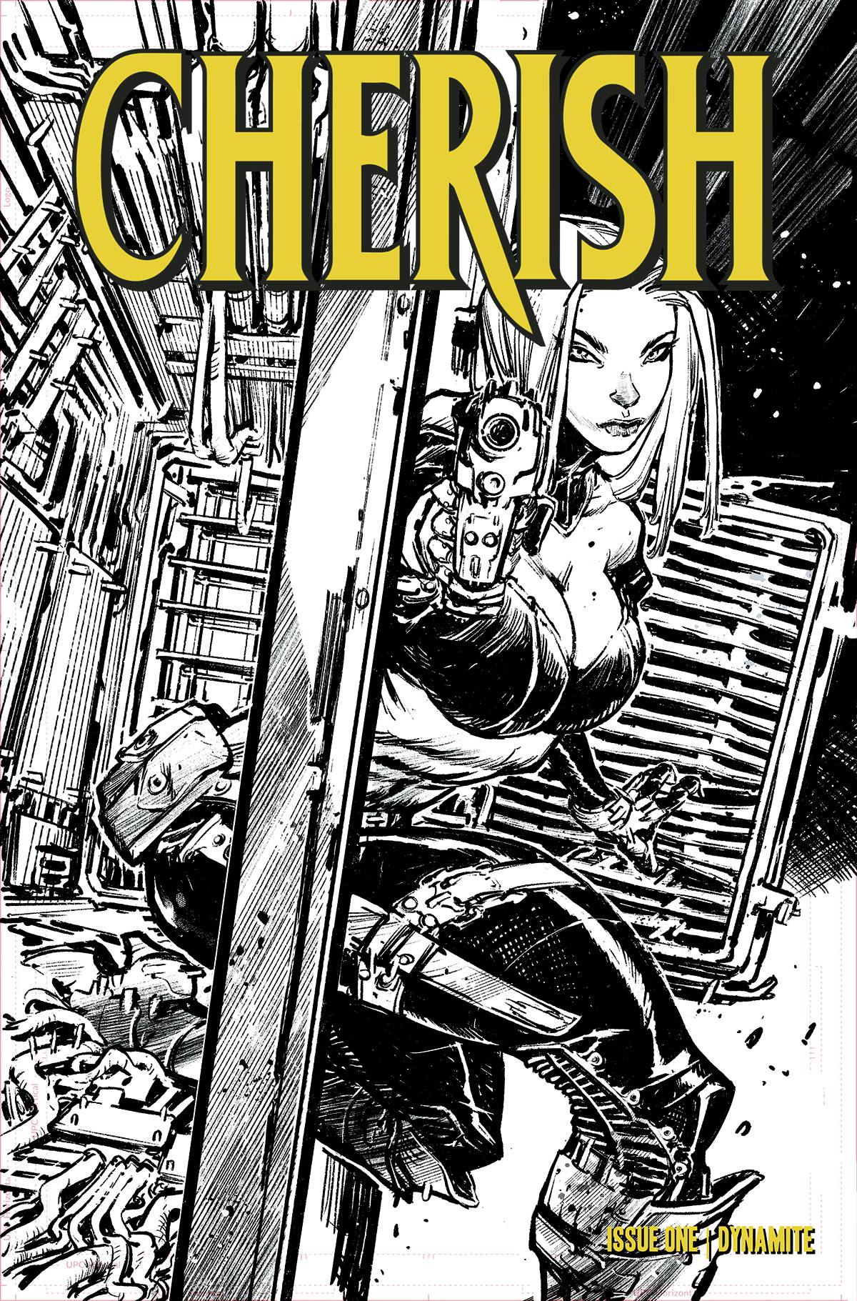 Cherish #1 Cover E 1 for 10 Incentive Canete Black & White