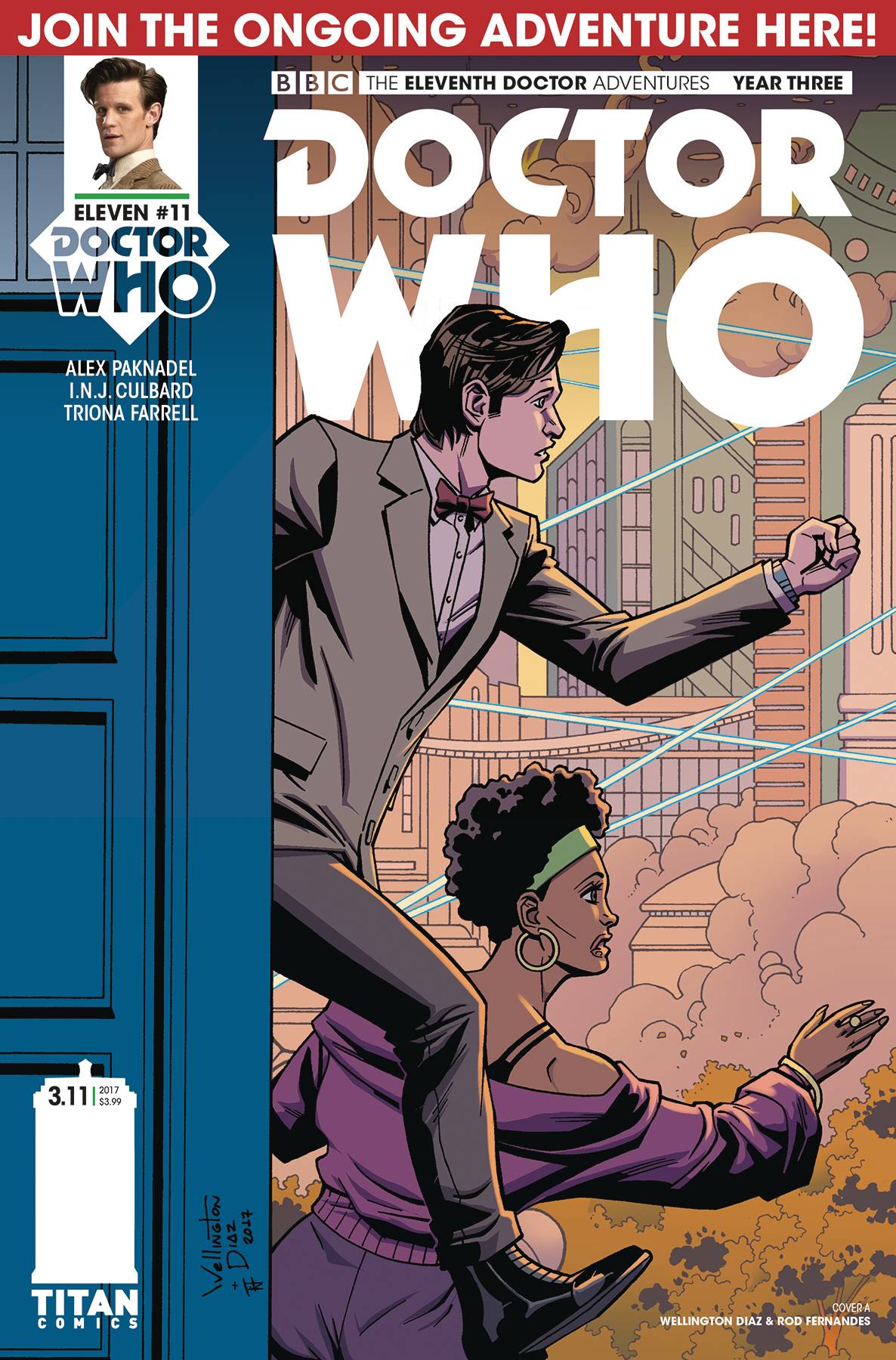 Doctor Who 11th Year Three #11 Cover A Diaz