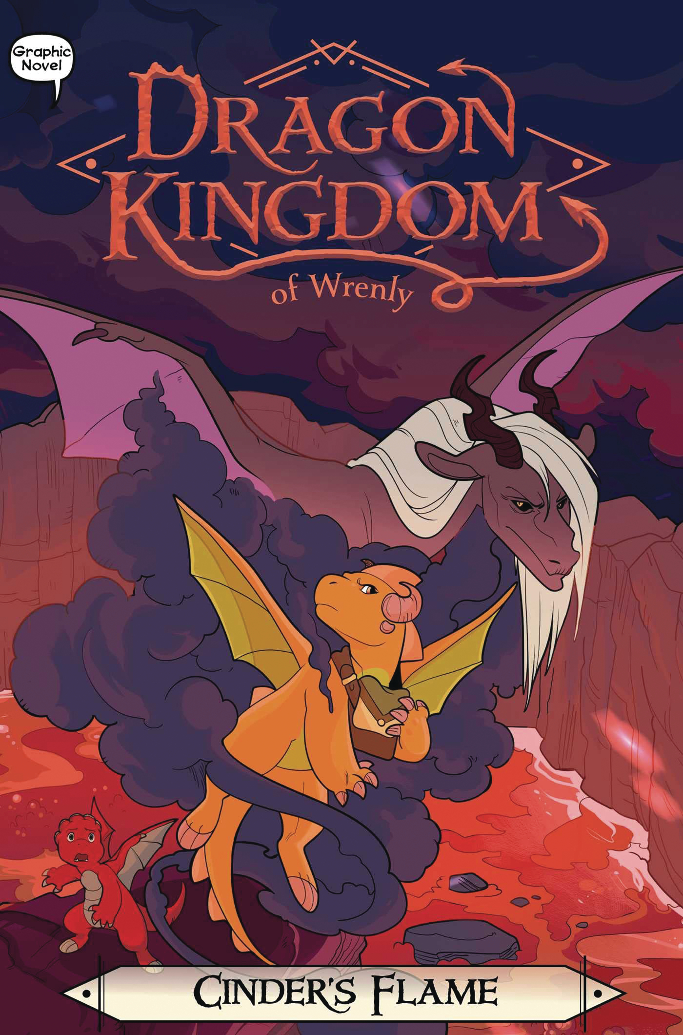 Dragon Kingdom of Wrenly Graphic Novel Volume 7 Cinders Flame