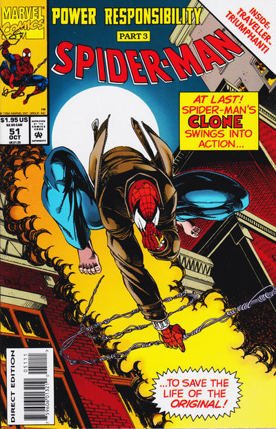 Spider-Man #51 [Direct Edition - Standard]-Very Good (3.5 – 5)