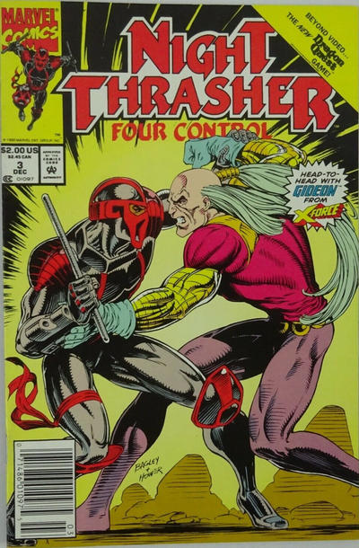 Night Thrasher: Four Control #3 [Newsstand]-Fine (5.5 – 7)