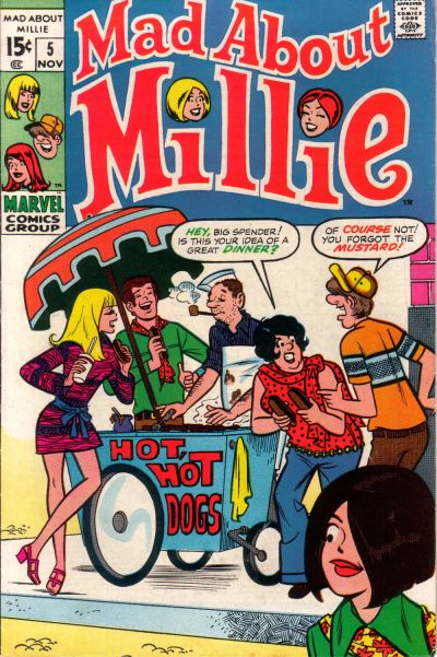 Mad About Millie #5-Very Fine (7.5 – 9)