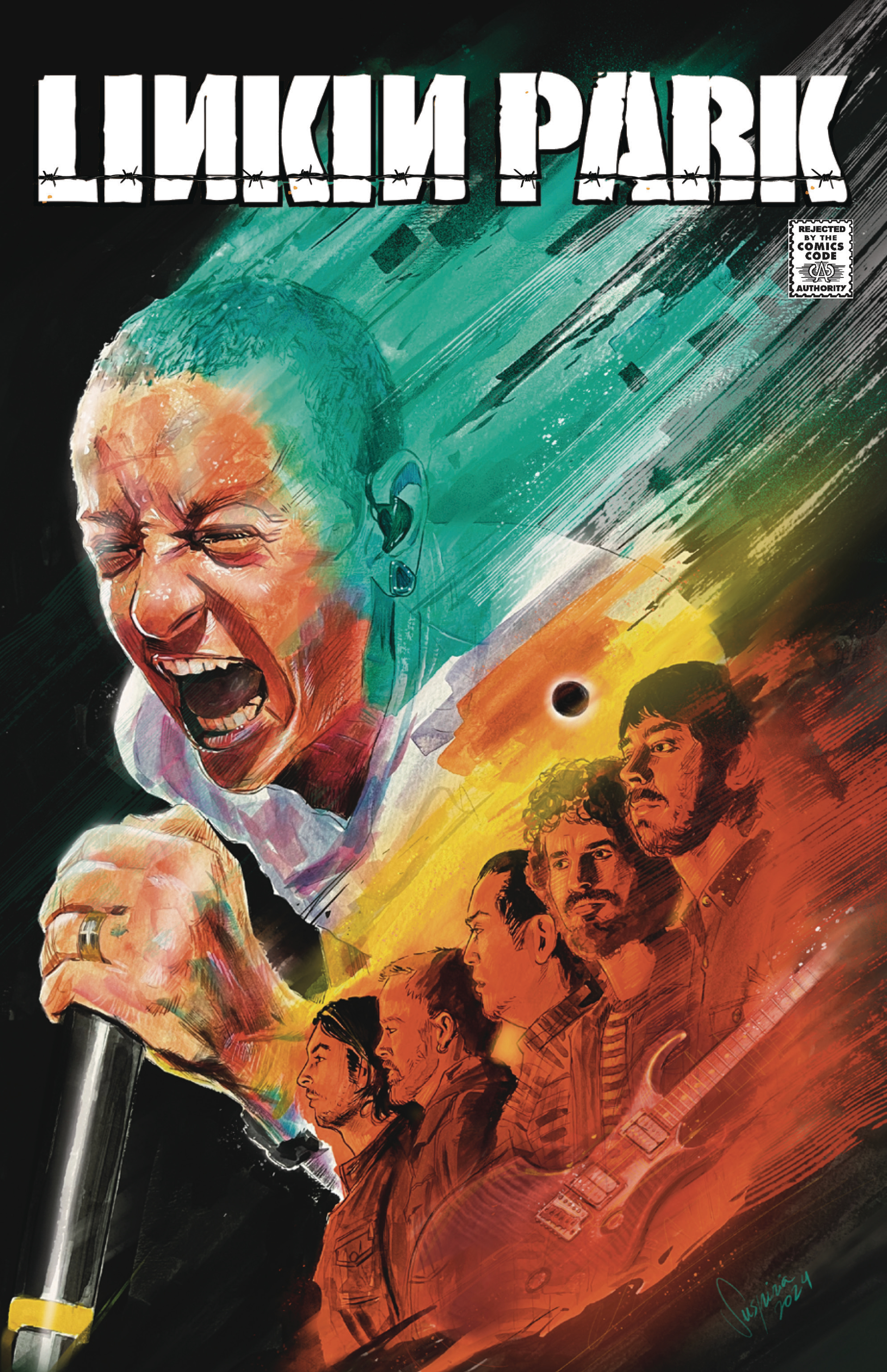 Rock & Roll Biographies #26 Linkin Park Cover A Vilchez (Mature)