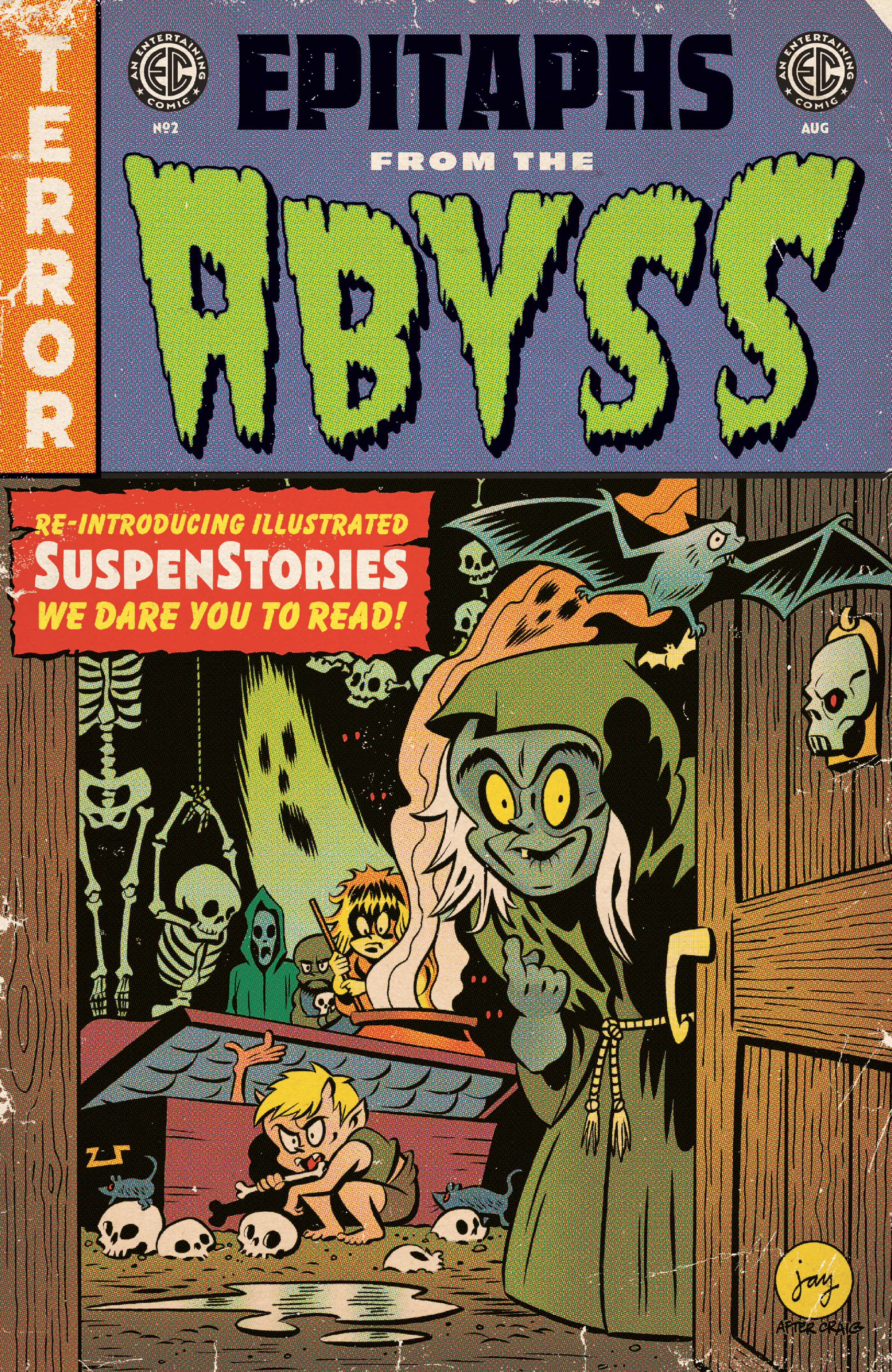 EC Epitaphs from the Abyss #2 Cover C 1 for 10 Incentive Jay Stephens Homage Variant (Mature)