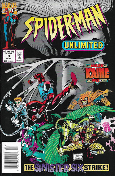 Spider-Man Unlimited #9 [Newsstand]-Fine (5.5 – 7)