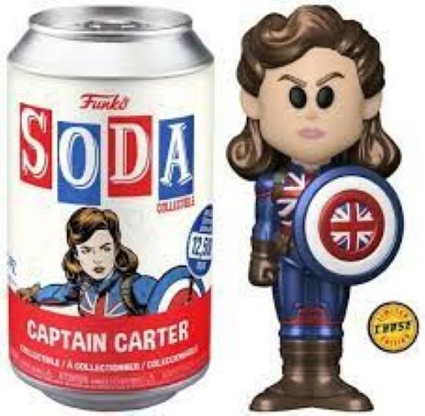 Funko Soda Captain Carter Chase Pre-Owned