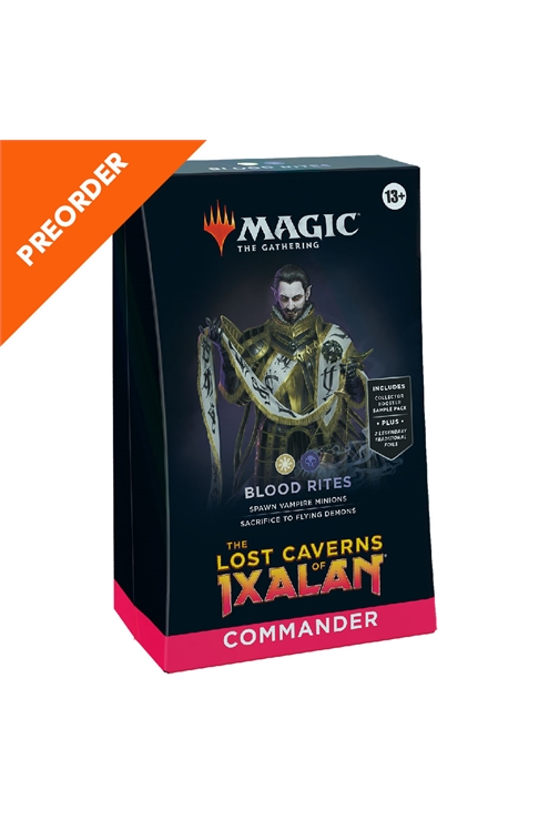 Preorder:  Lost Caverns of Ixalan Commander Deck - Blood Rites