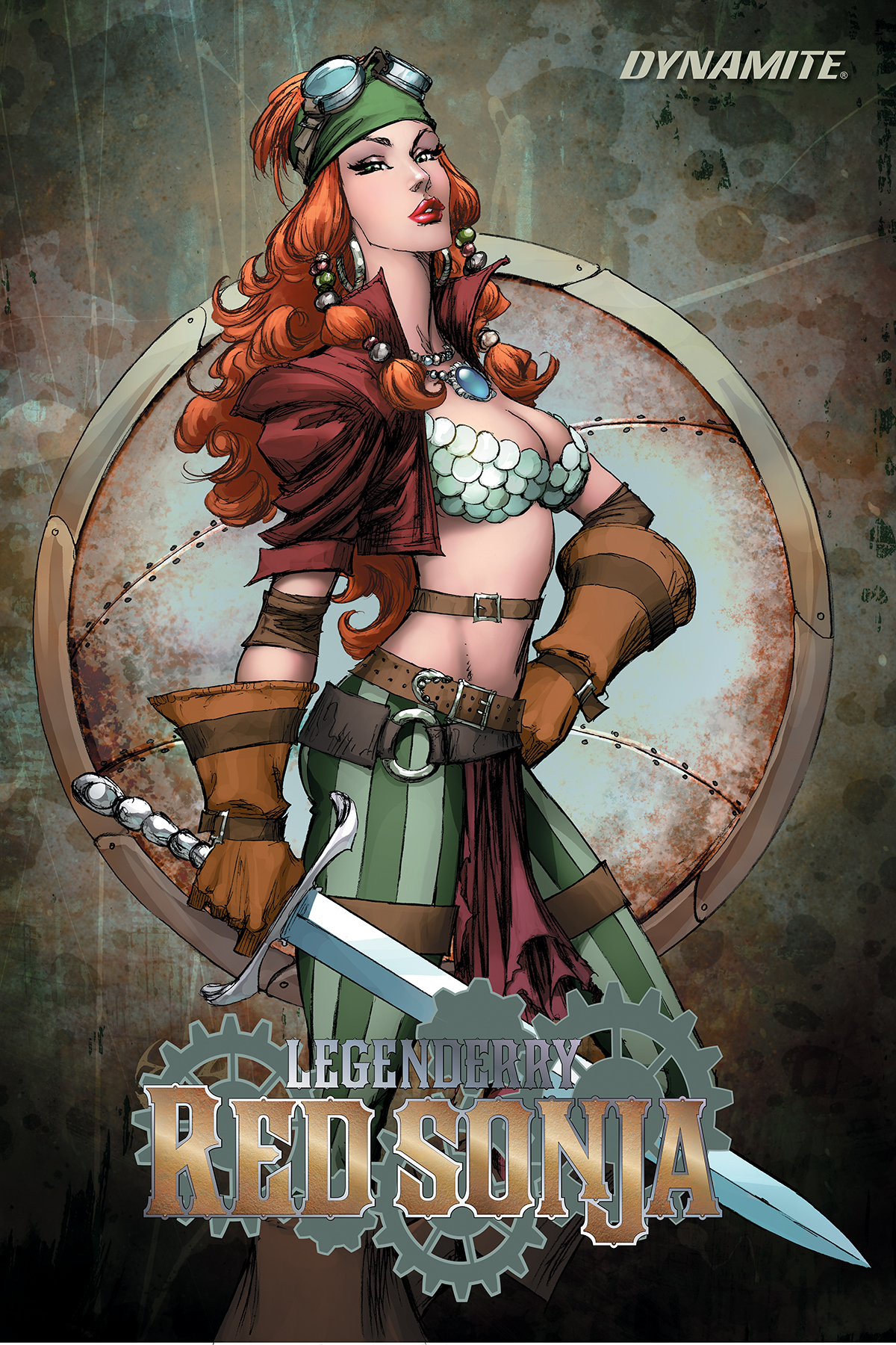 Legenderry Red Sonja Graphic Novel Volume 2 Steampunk Adventure