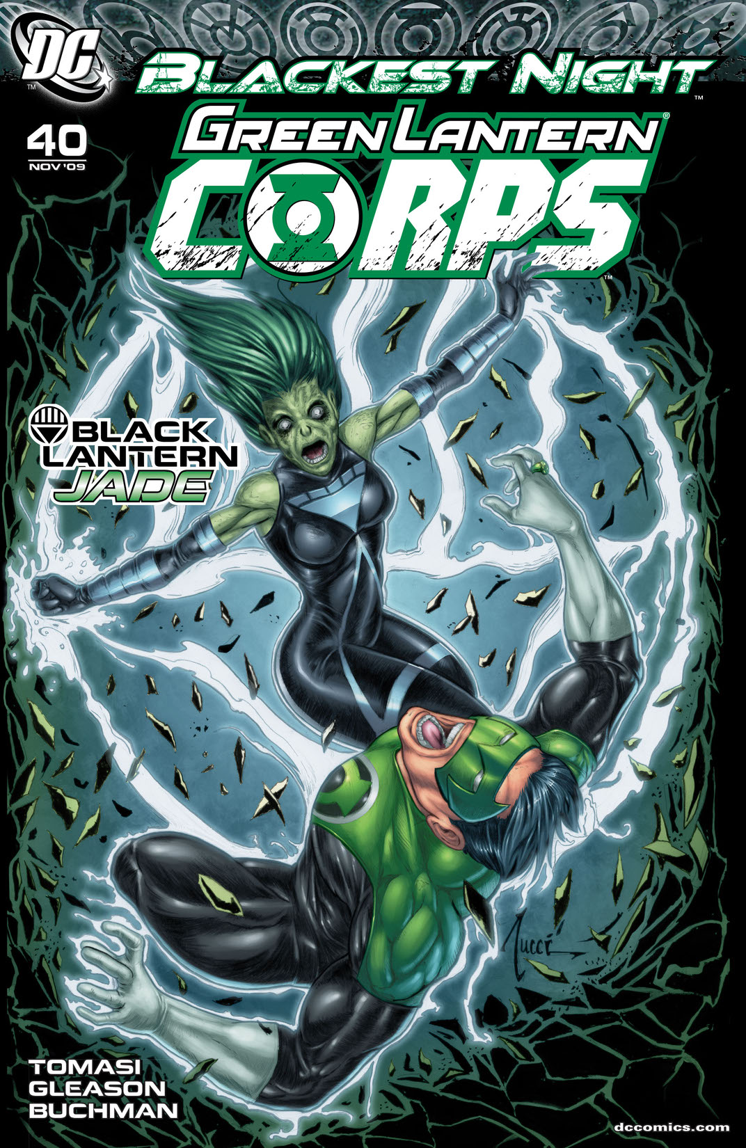 Green Lantern Corps #40 Variant Edition (Blackest Night) (2006)