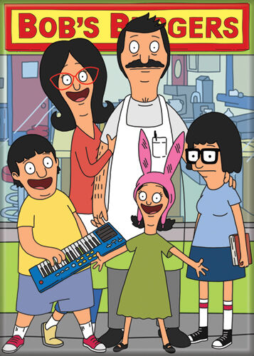 Bob's Burgers Family Green - Magnets 2.5 In. X 3.5 In.