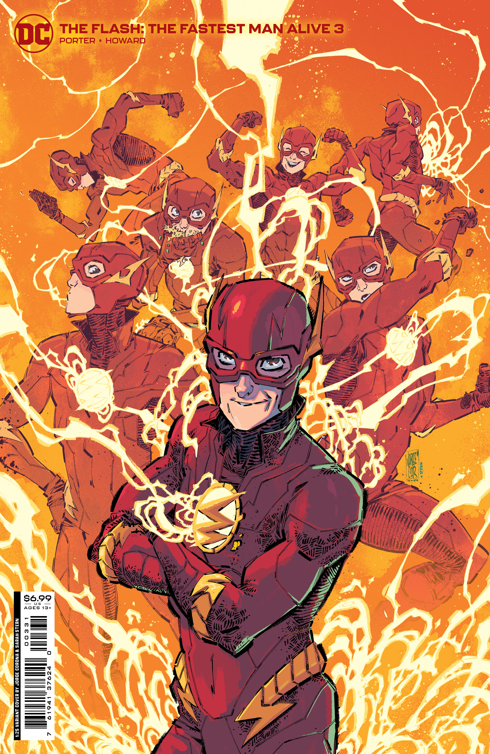 Flash The Fastest Man Alive #3 Cover C 1 for 25 Incentive Andy Muschietti Pencils Card Stock Variant (Of 3)