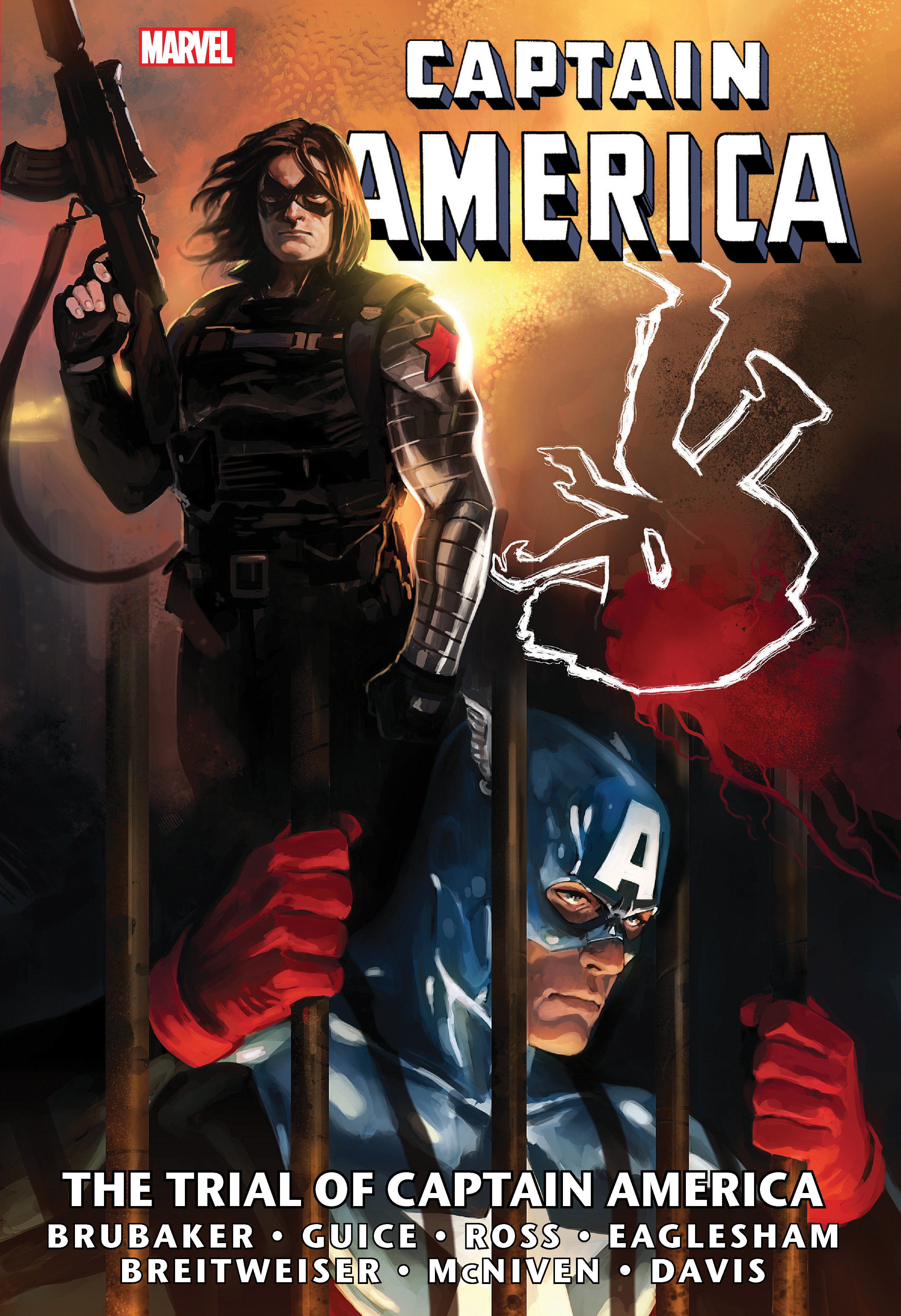 Captain America Trial of Captain America Omnibus Hardcover (2023 Printing)