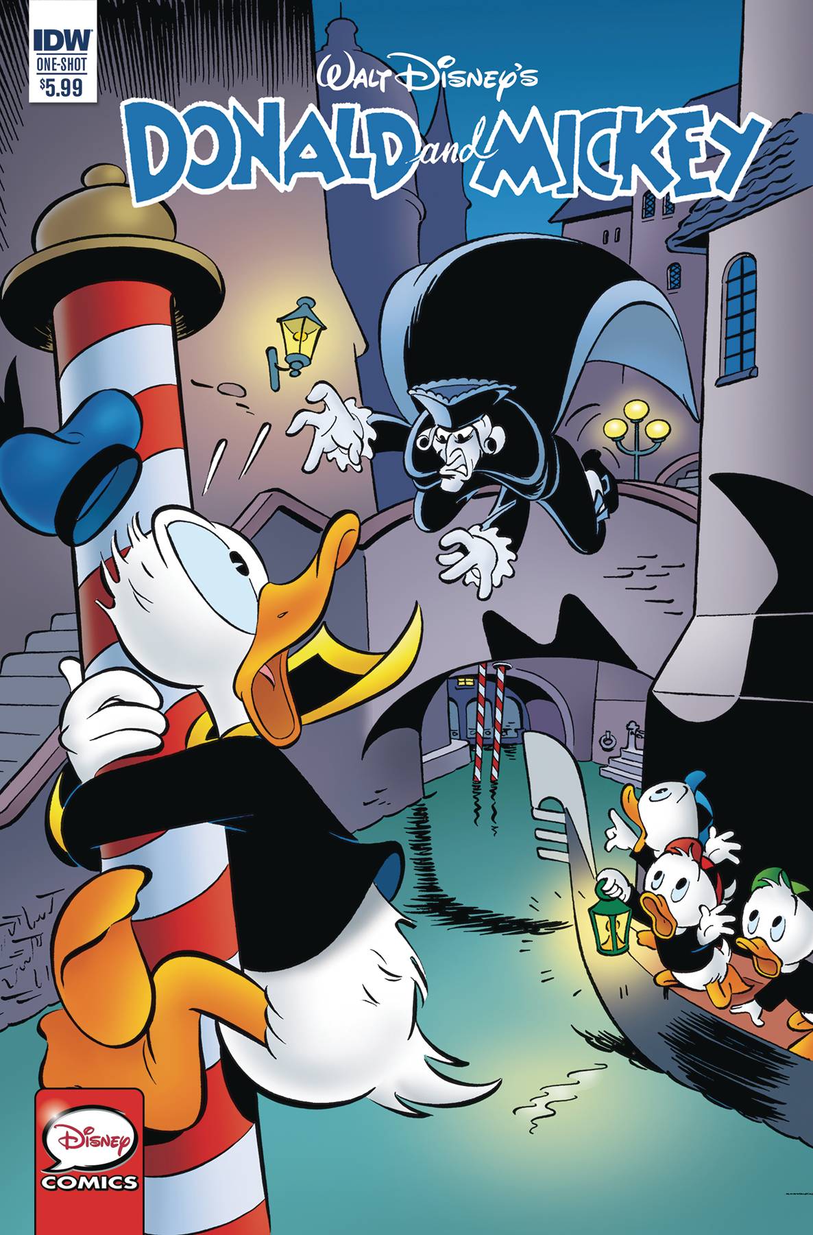 Donald & Mickey Quarterly Treasure Menace In Venice #1 Cover A Nadorp