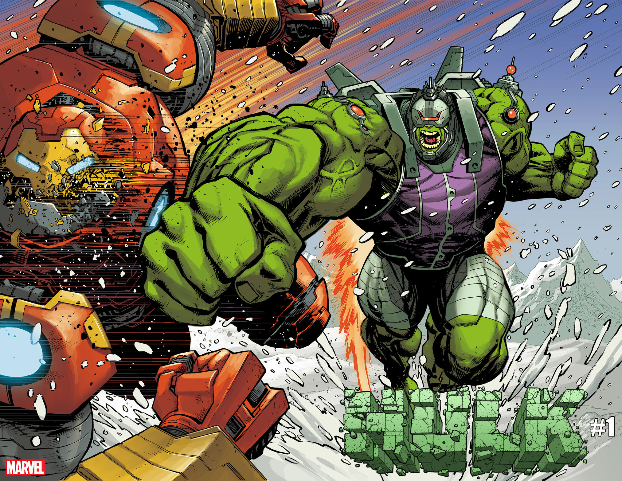 Hulk #1 2nd Printing Ottley Wraparound Variant (2022)