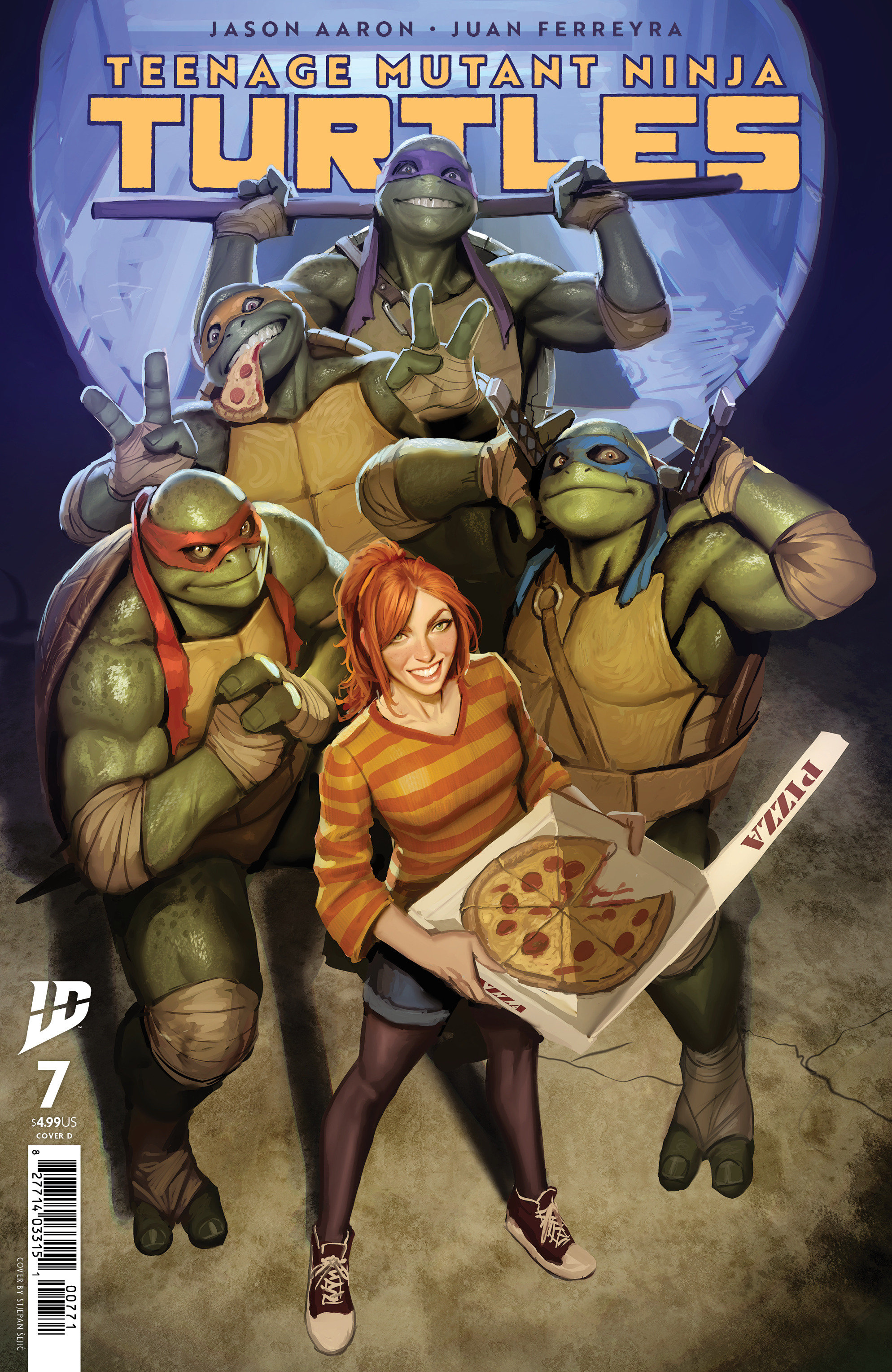 Teenage Mutant Ninja Turtles #7 Cover D