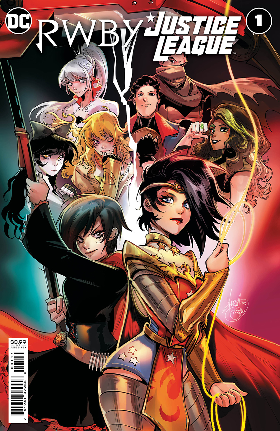 RWBY Justice League #1 Cover A Mirka Andolfo (Of 7)