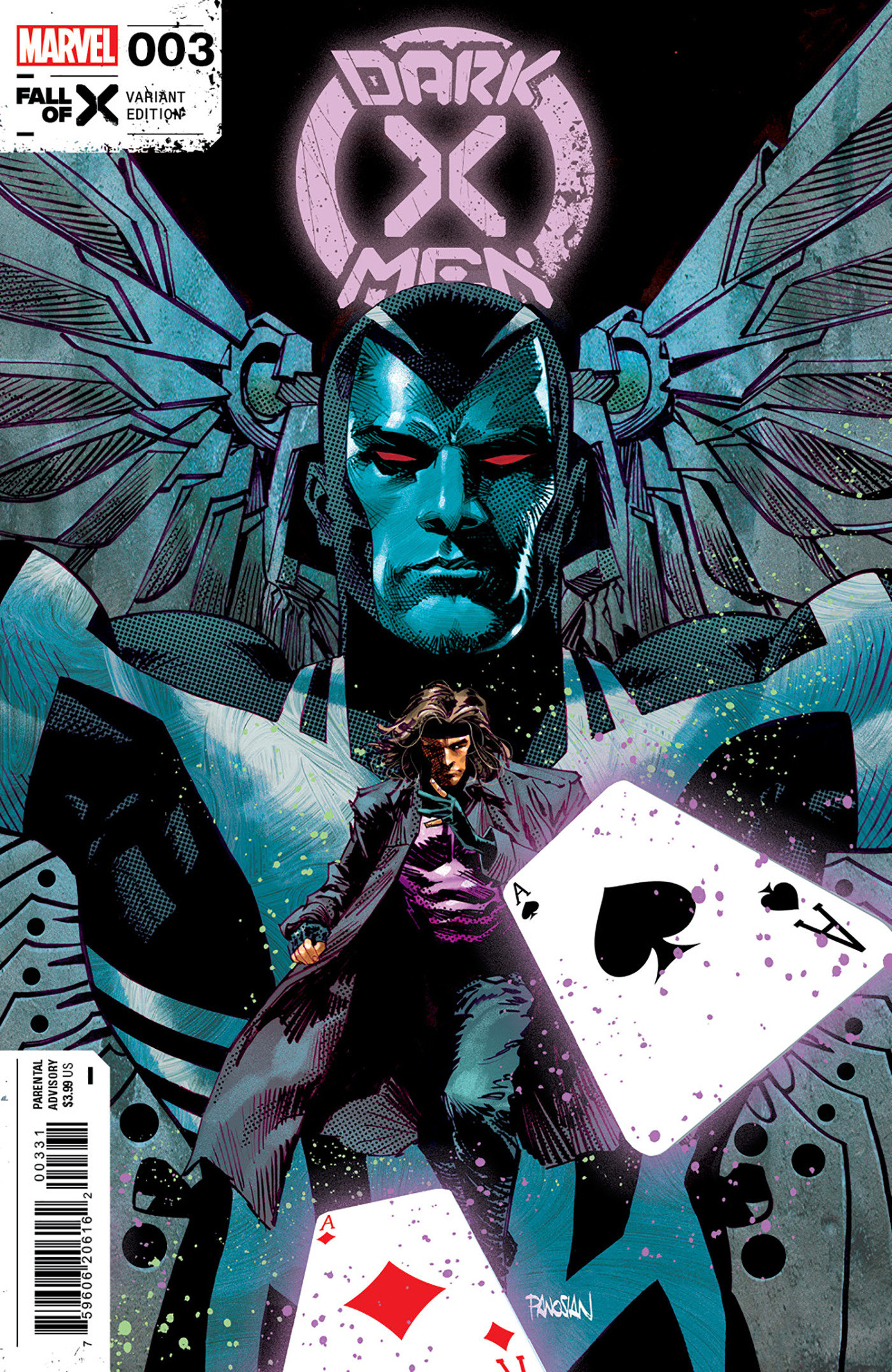 Dark X-Men #3 Dan Panosian Variant (Fall of the X-Men)
