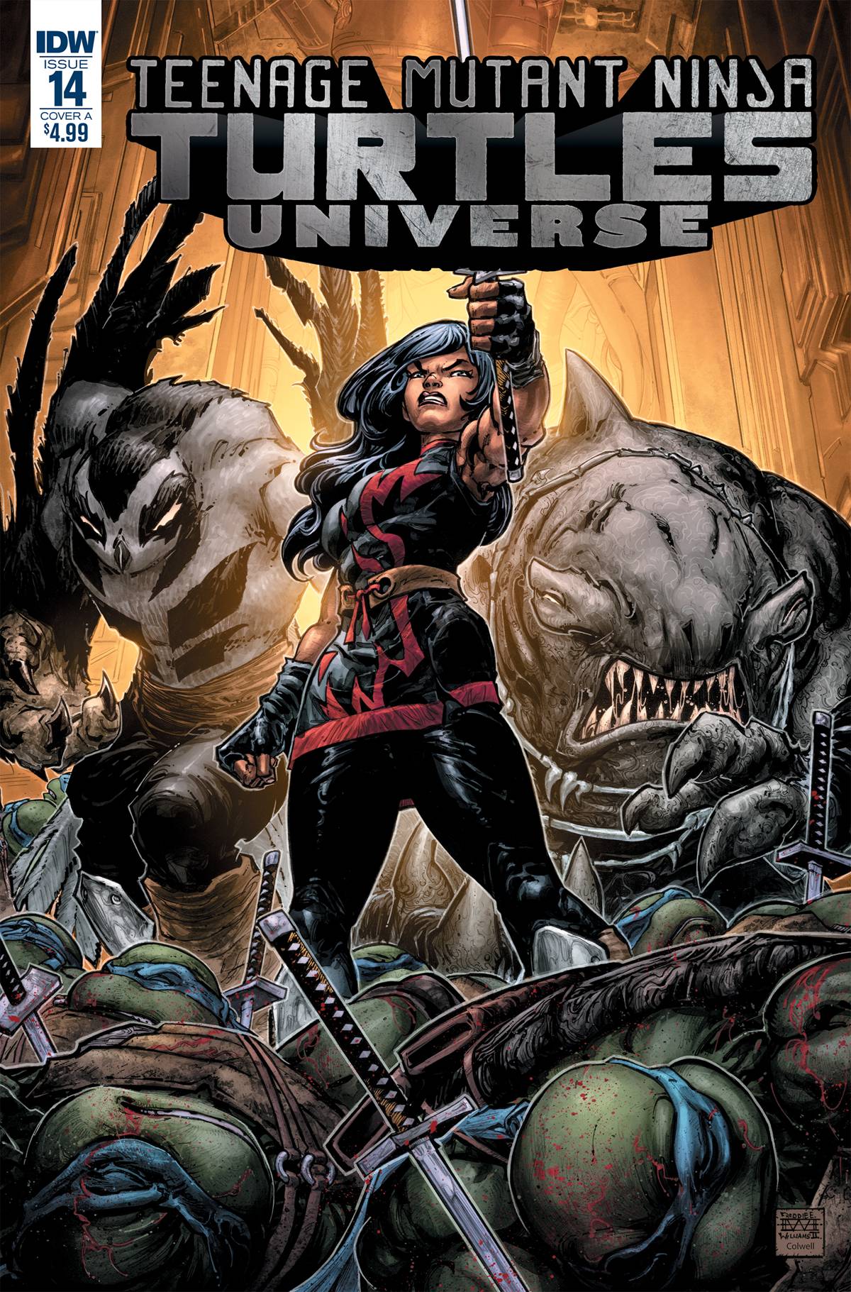Teenage Mutant Ninja Turtles Universe #15 Cover A Williams II