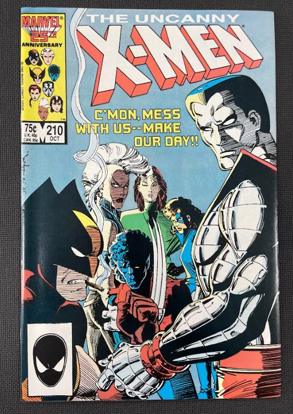 Uncanny X-Men #210 (1963 Series)