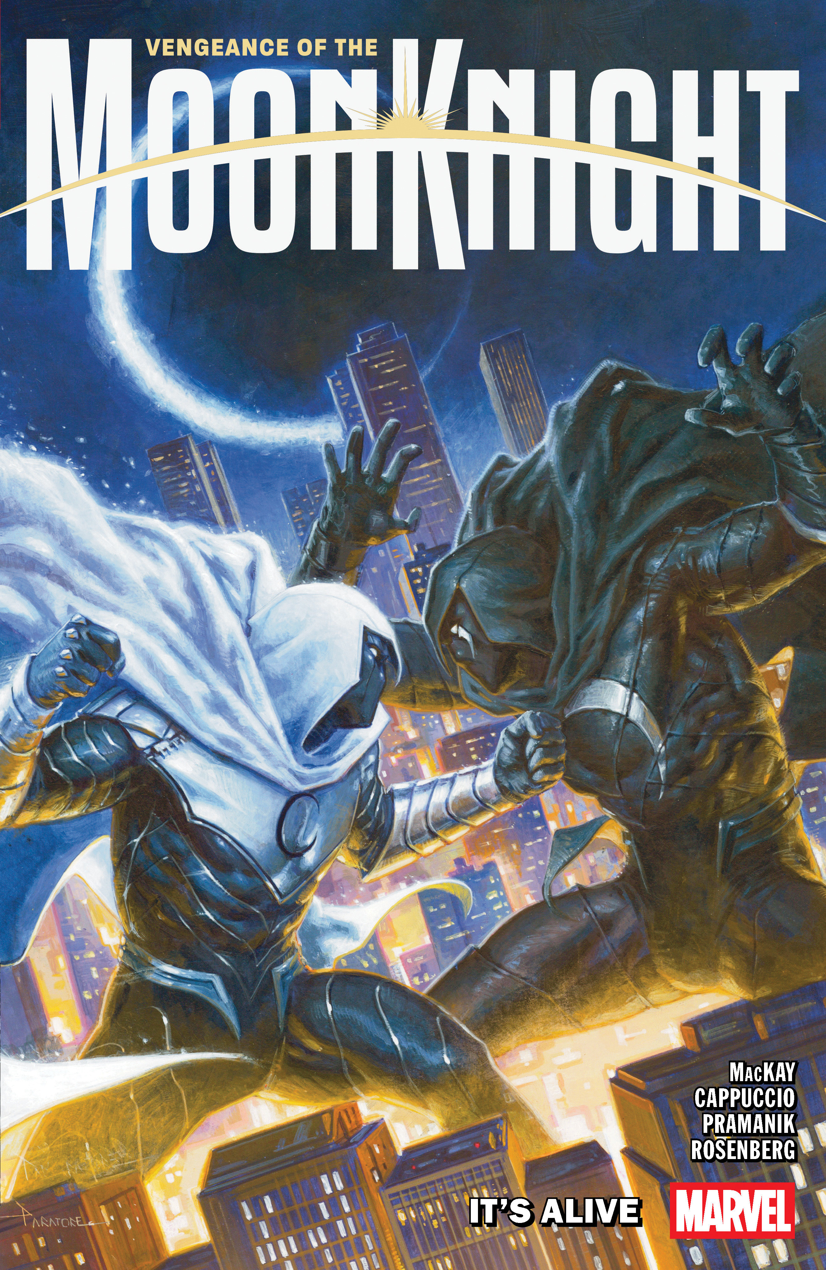 Vengeance of the Moon Knight Graphic Novel Volume 2 It's Alive