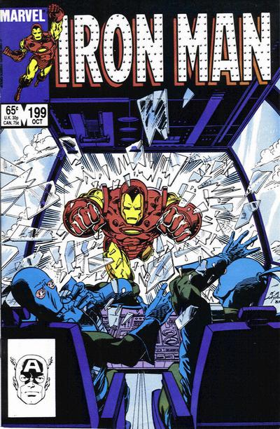 Iron Man #199 [Direct]-Fine (5.5 – 7)