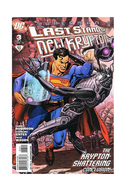 Superman Last Stand of New Krypton Variant Edition