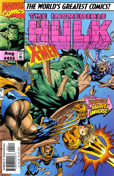 The Incredible Hulk #455 [Direct Edition]-Very Fine