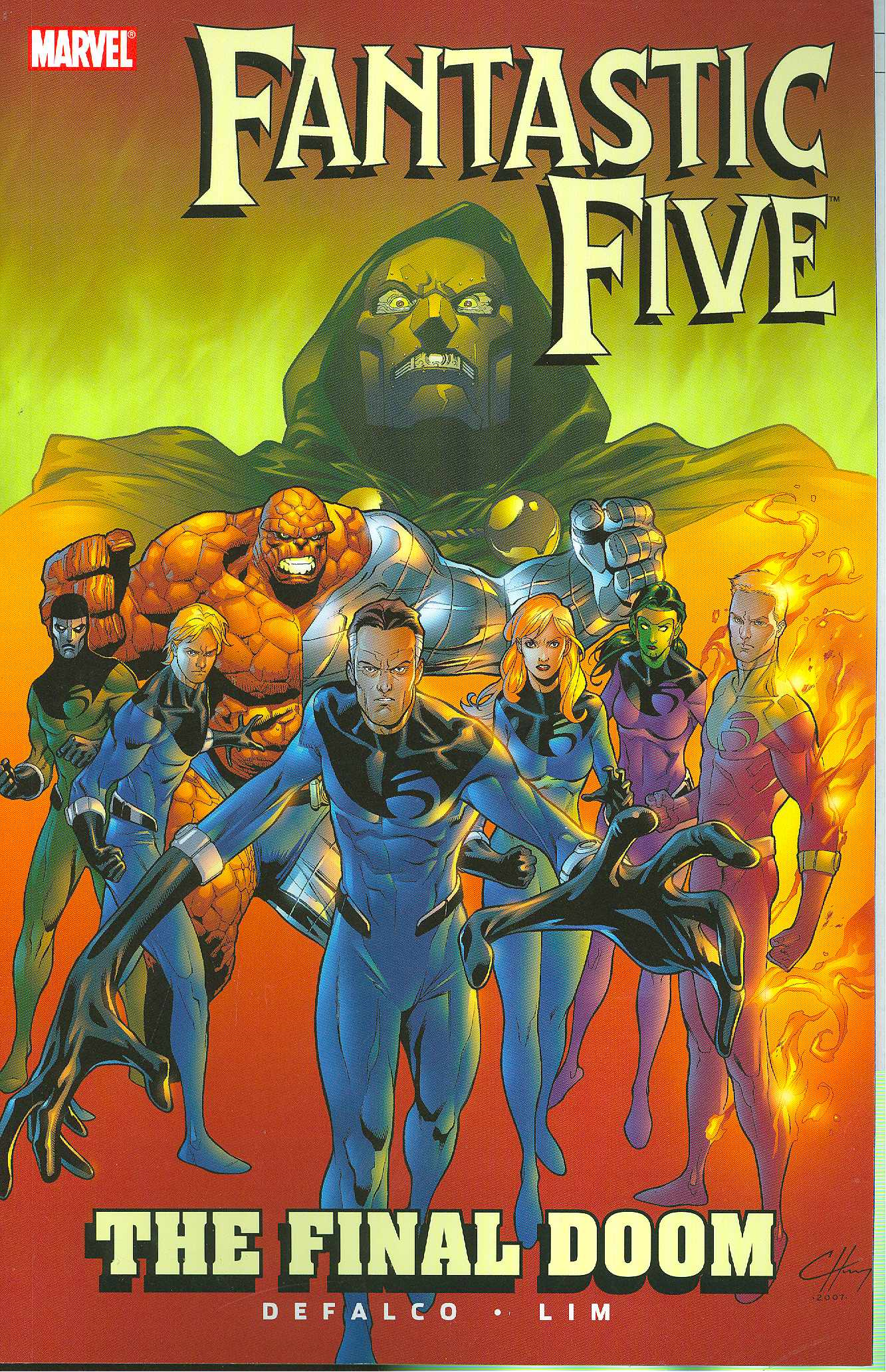 Fantastic Five Graphic Novel Final Doom