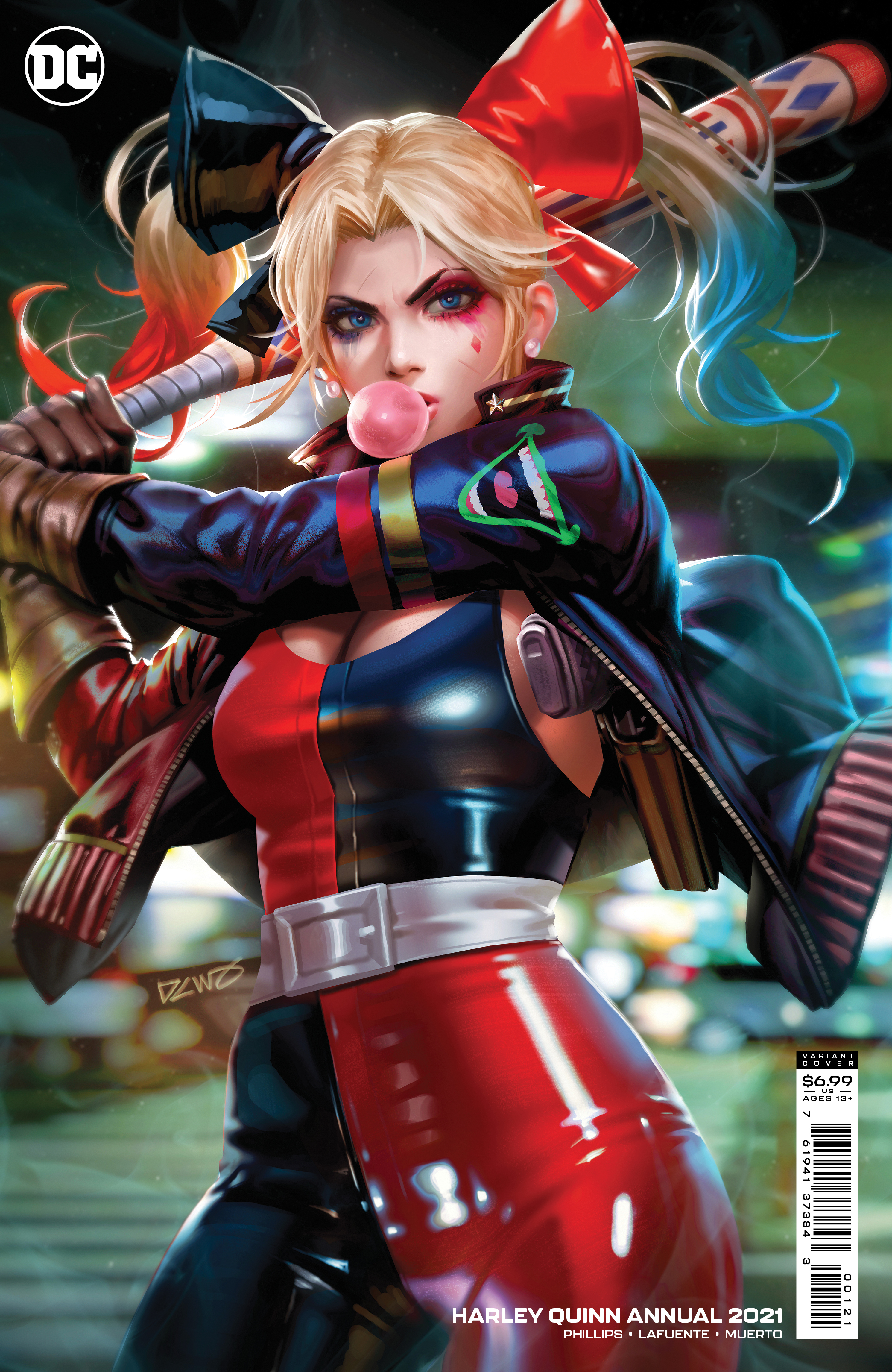 Harley Quinn 2021 Annual #1 Cover B Derrick Chew Card Stock Variant