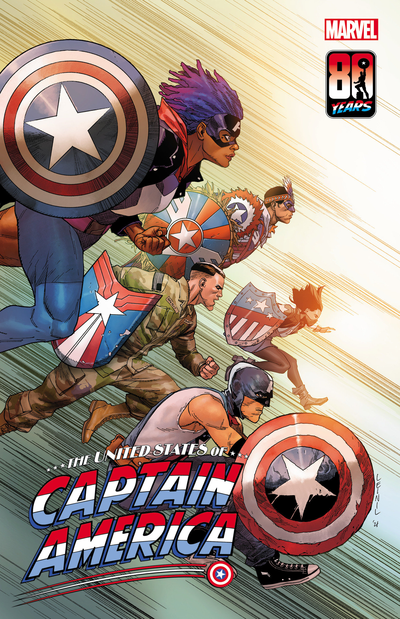 United States Captain America #5 Yu Variant (Of 5)