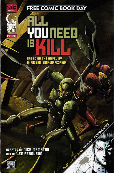 All You Need Is Kill Official Graphic Novel Adaptation - Fcbd 2014 Preview/Terra Formars