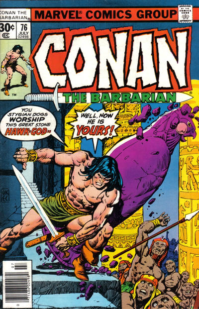 Conan The Barbarian #76 [30¢]-Fine (5.5 – 7)