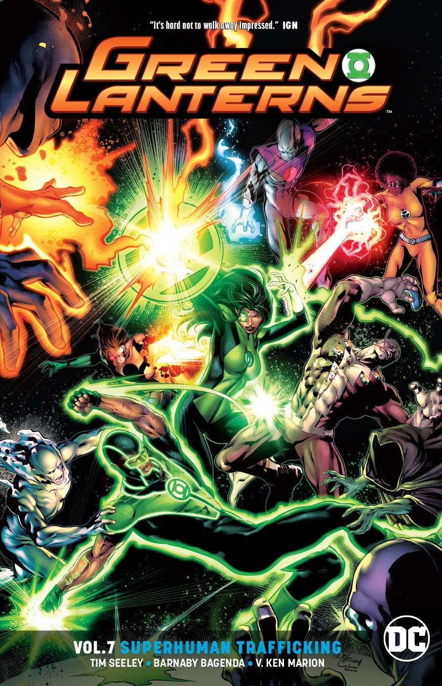 Green Lanterns Graphic Novel Volume 7 Superhuman Trafficking