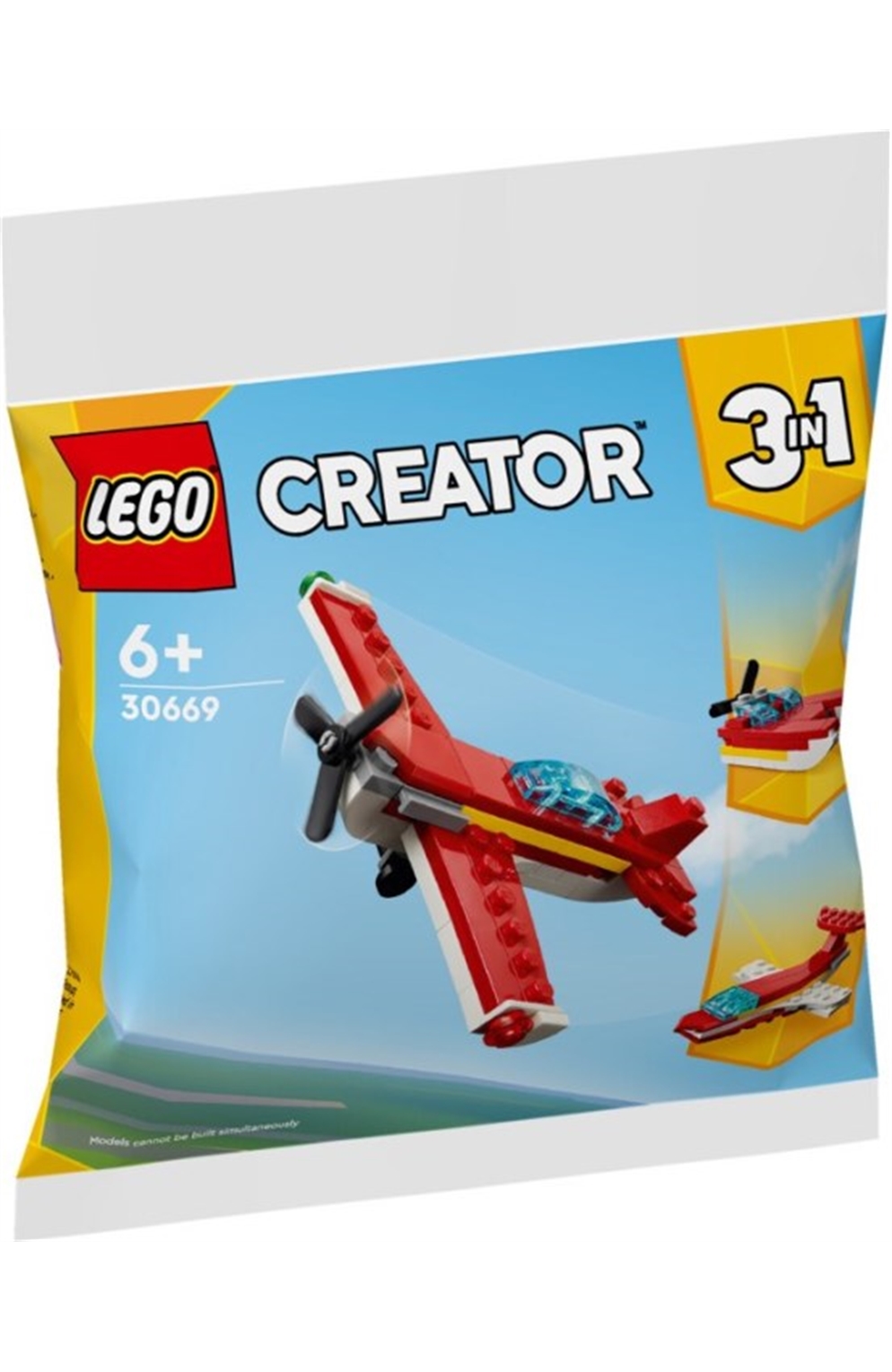 30669 Iconic Red Plane