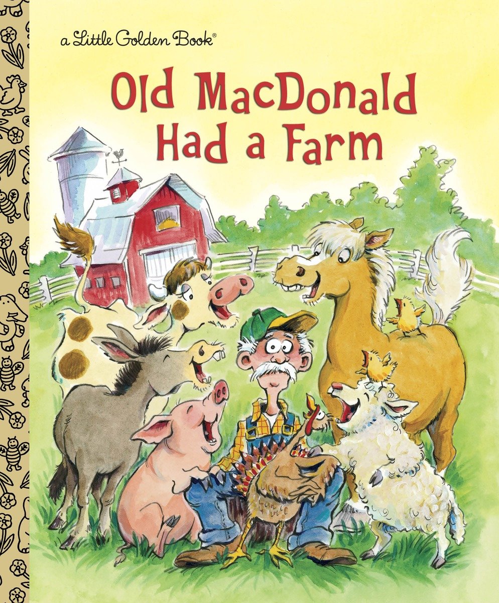 Old Macdonald Had A Farm Little Golden Book