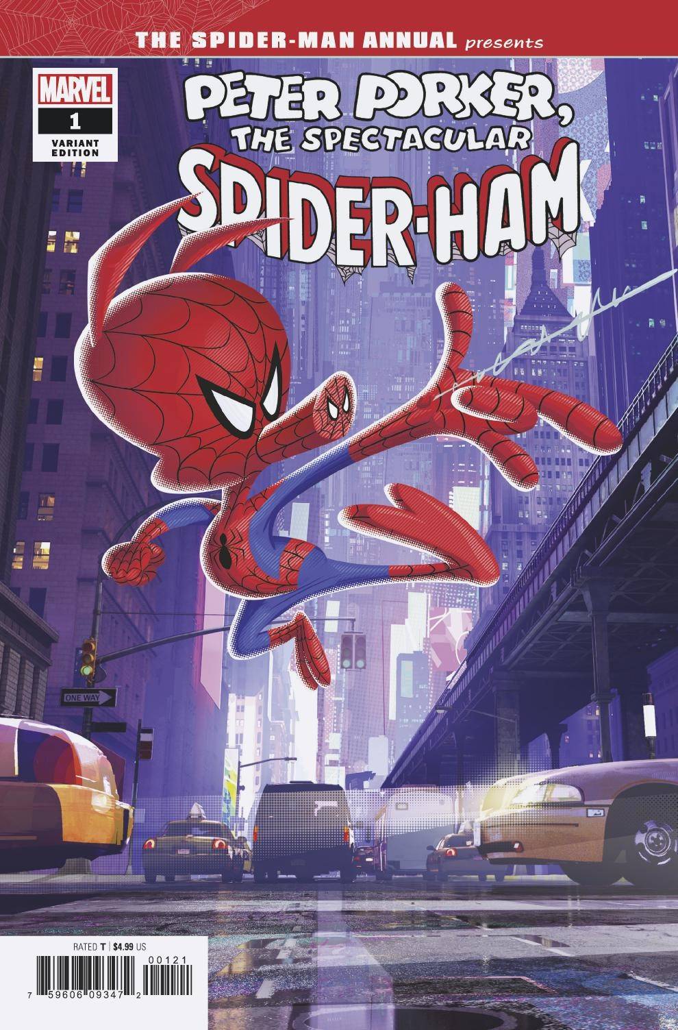 Spider-Man Annual #1 Animation Variant