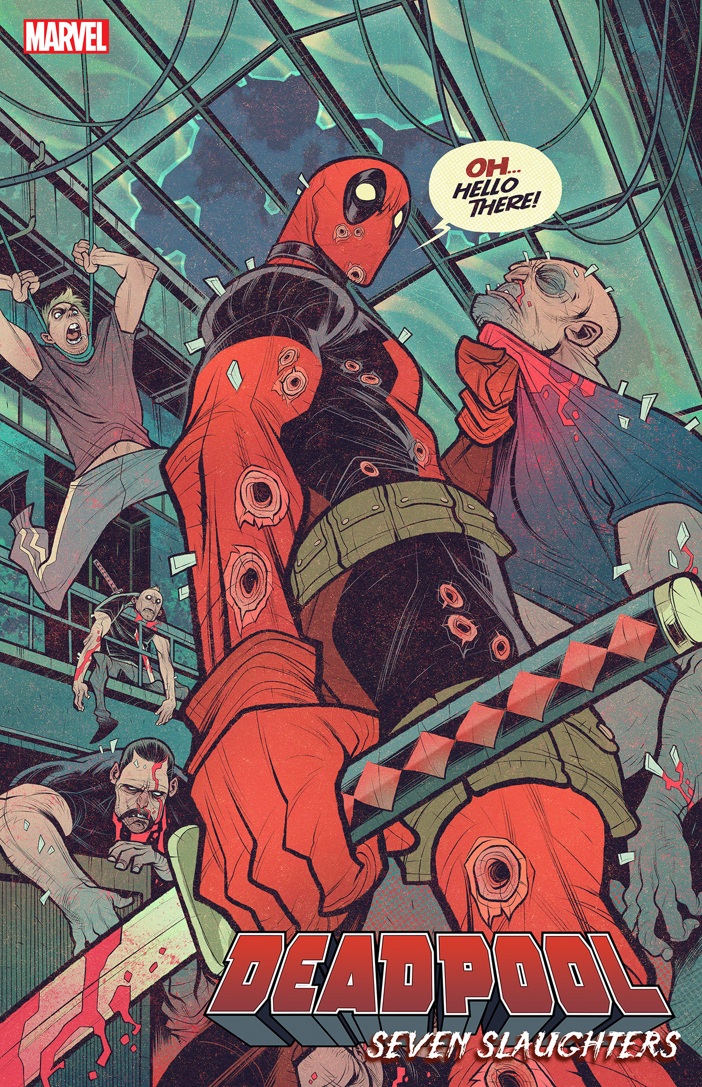 Deadpool: Seven Slaughters #1 Elizabeth Torque Variant